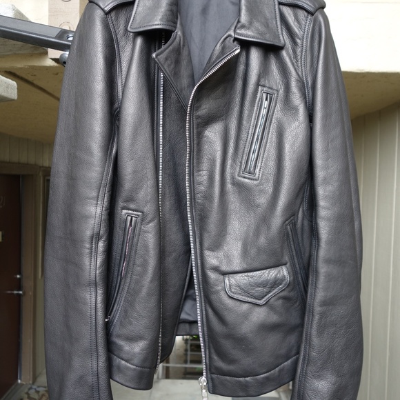 Rick Owens 2014 Stooges Heavy Calf Leather Jacket LCW - Picture 3 of 15
